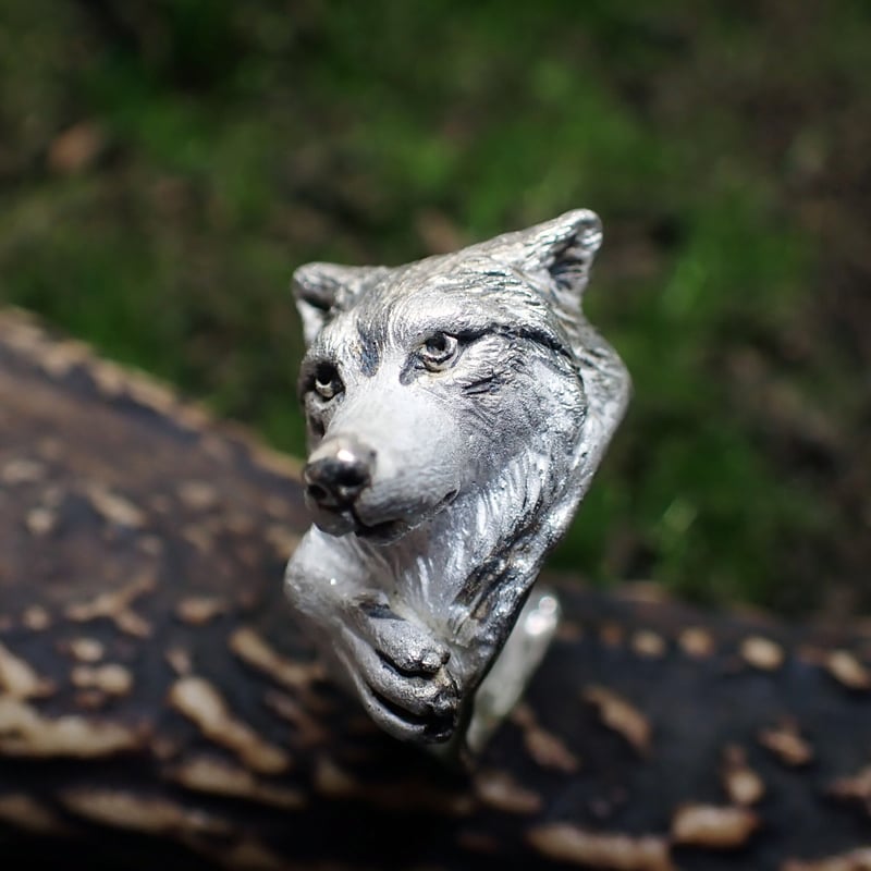 dodo オオカミのチャーム リング オオカミ前足リング | EmiriA online shop