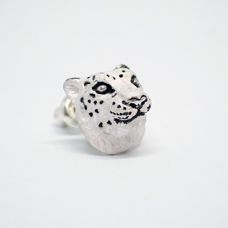 リップとヒョウのピアス ヒョウ柄 フープ ピアス[品番：GLJA0000304]｜gulamu jewelry （グラム