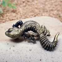 ヒョウモントカゲモドキウインクブローチ(マット)