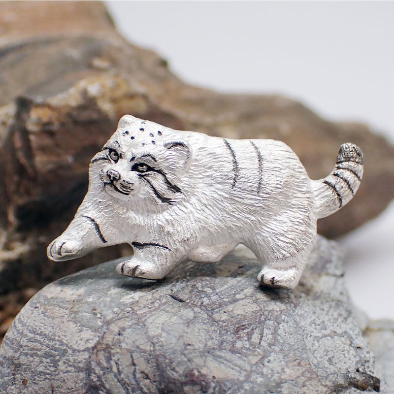 マヌルネコ尾行ブローチ | EmiriA online shop