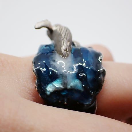 ザトウクジラのブリーチリング