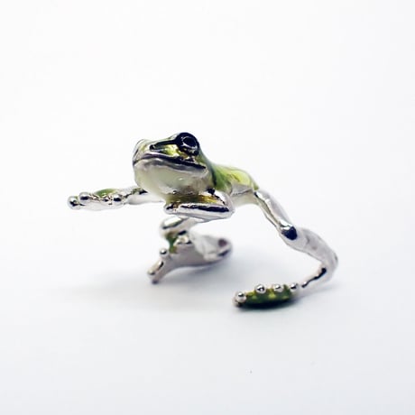 アマガエルイヤーカフ(green)