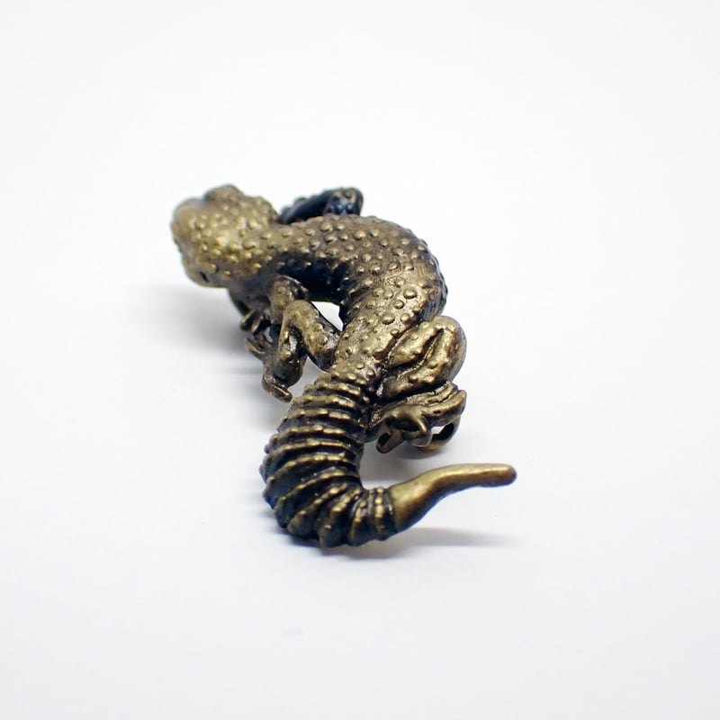ヒョウモントカゲモドキウインクブローチ(マット) | EmiriA online shop