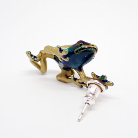 アイゾメヤドクガエルピアス
