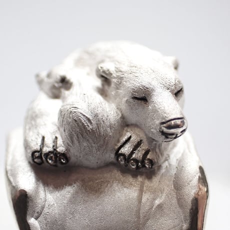 シロクマ親子のリング