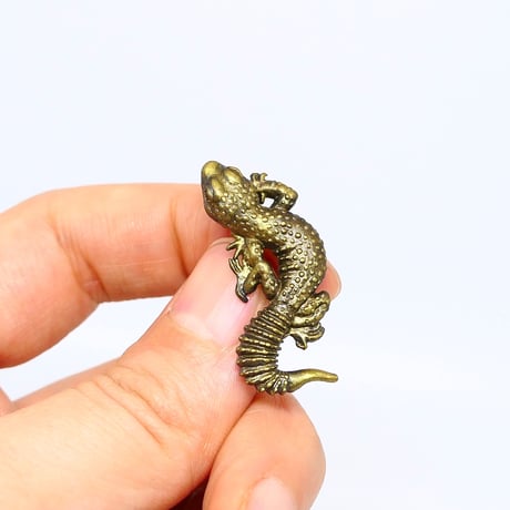 ヒョウモントカゲモドキウインクブローチ(マット)