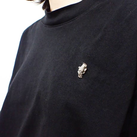コブシメブローチ(black matte)
