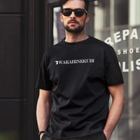 10枚限定 WAKAHINEKUBI LOGO T-SHIRT  BLACK