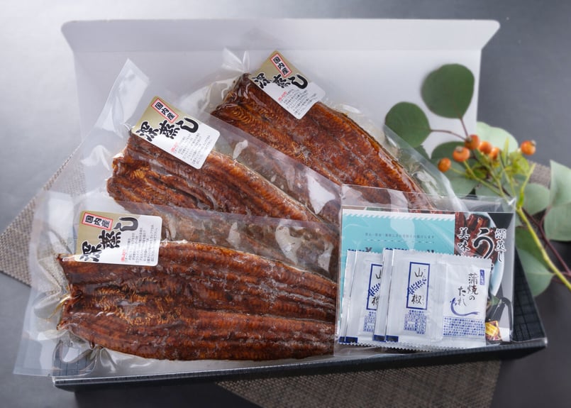 うなぎ蒲焼　パンダ柄　22枚セット うなぎ蒲焼 パンダ柄 22枚セット 良型にほんうなぎ蒲焼き165g×2尾