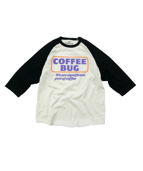 COFFEE BUG BASEBALL TEE【UNISEX】