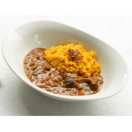 日比谷松本楼　厳選美食　11種類の野菜が入った　キーマカレー