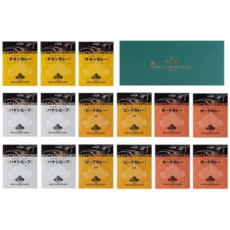 日比谷松本楼　厳選詰合せ　セットE　4入・8入・12入・15入・30入
