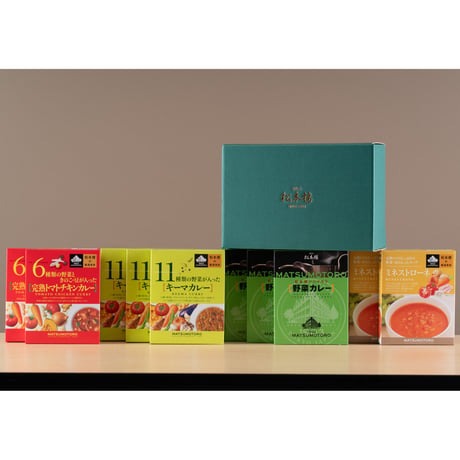 日比谷松本楼　野菜カレー・スープセット　4入・6入・8入・10入・12入・15入・30入