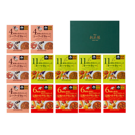 日比谷松本楼　厳選美食カレーセット　4入　6入・12入・15入・30入