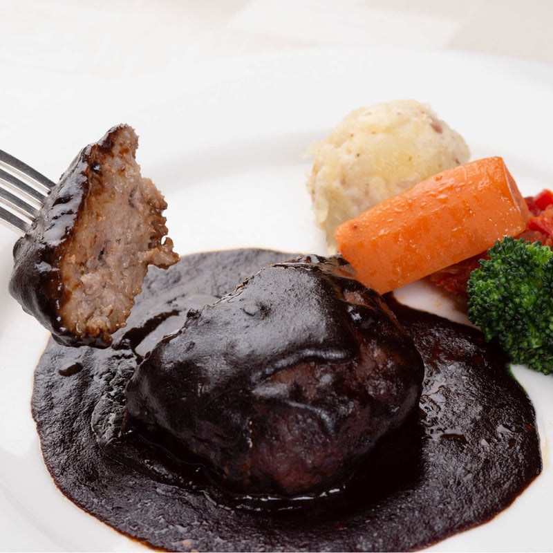 冷凍】松本楼デミグラスハンバーグ×5個セット | 日比谷松本楼 ONLINE STORE