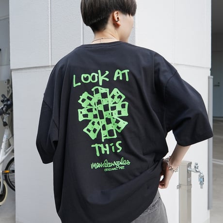 【MARK GONZALES ARTWORK COLLECTION】バックプリントTシャツ /ブラック