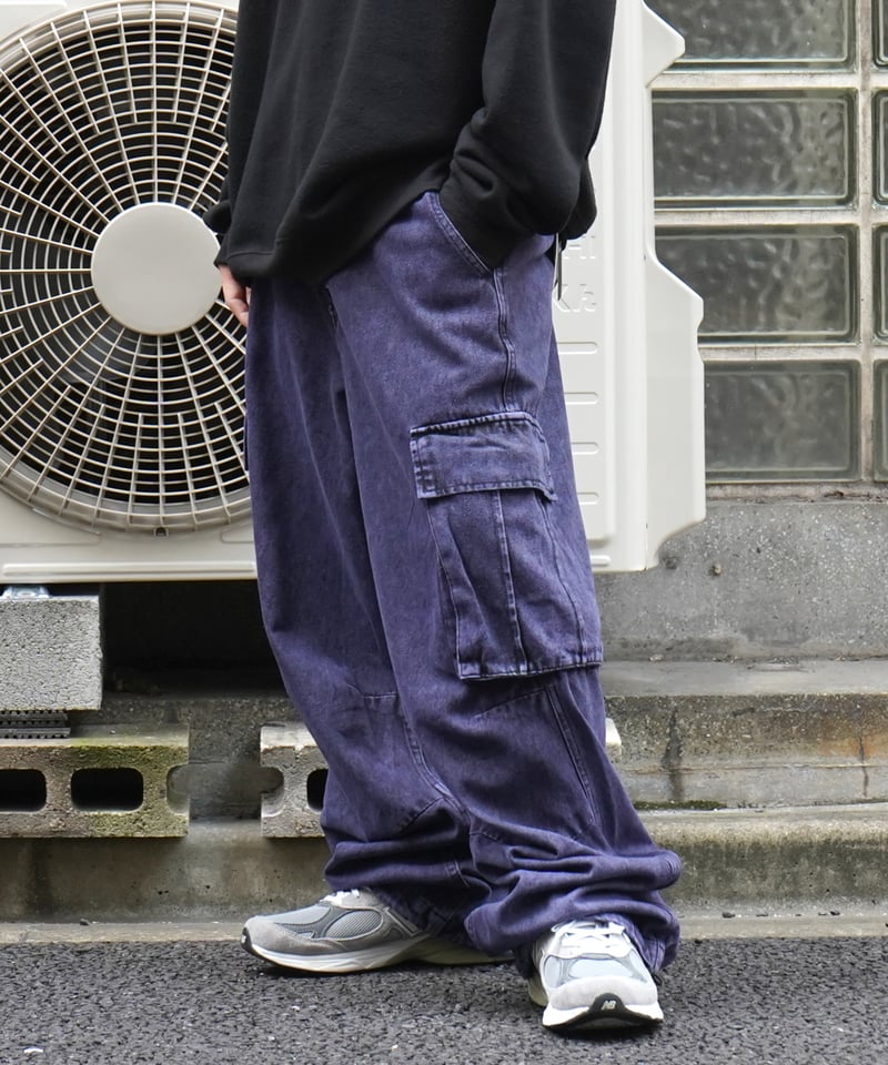 【愛染】ZARA オーバーダイ バギー デニム スーパーバギー Y2K ZARA オーバーダイデニム バギーパンツ バレンシアガ 愛染】ZARA