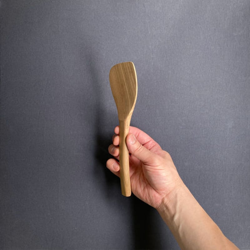 飯器   杓子付き 新型杓子角小21cm | 宮島工芸製作所