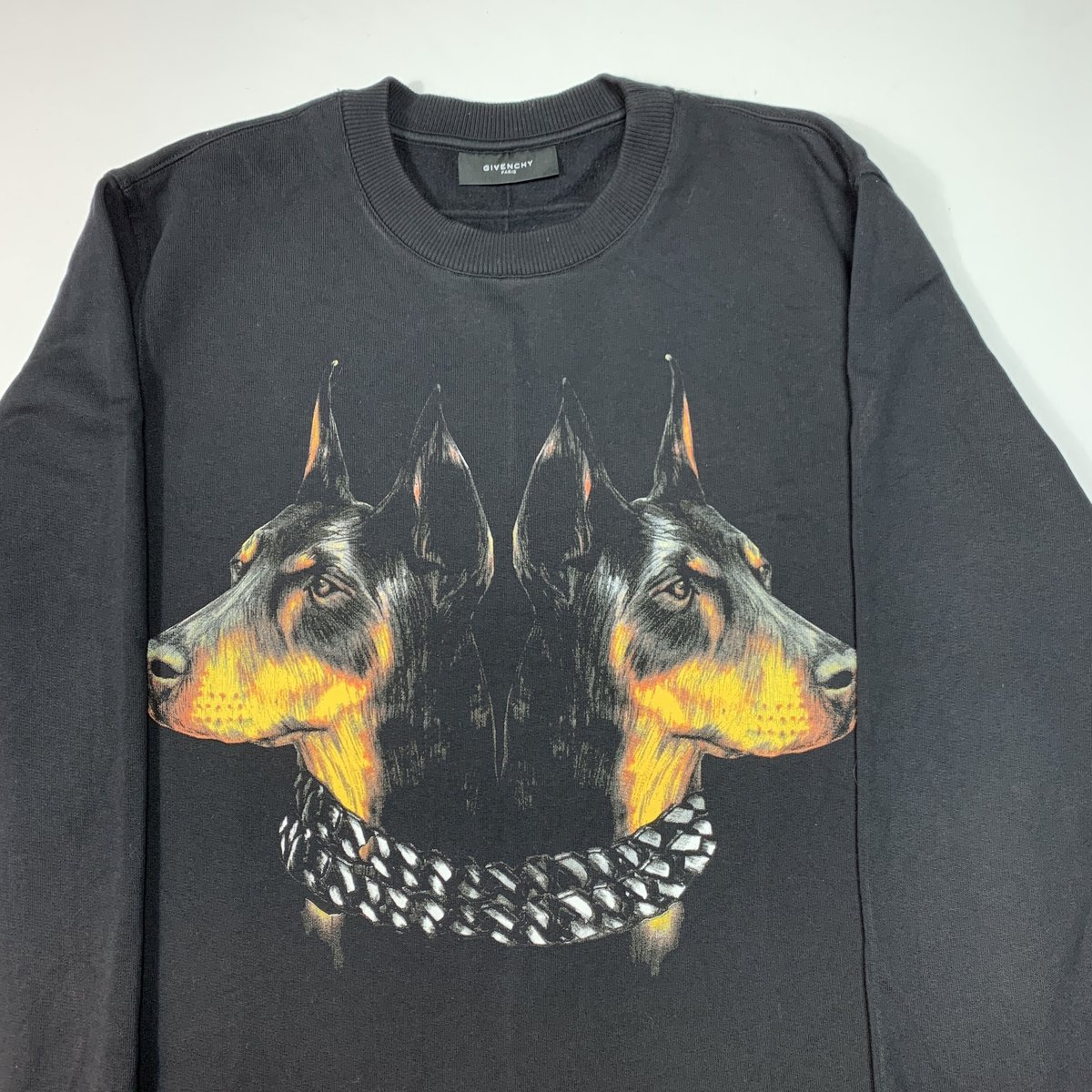 GIVENCHYジバンシー スウェット トレーナー ドーベルマン ロットワイラー GIVENCHYジバンシー スウェット トレーナー ドーベルマン ロット