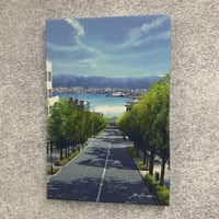 アートパネル　大西翔 「坂のある風景」