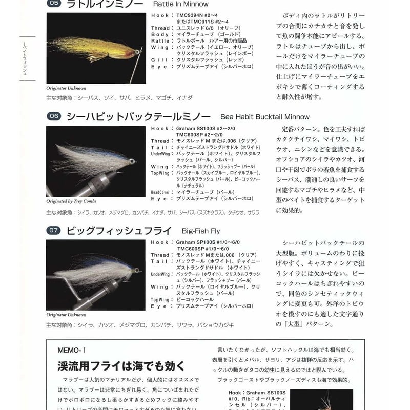 海フライの本2 はじめての海フライタイイング＆パターンBOOK【電子版