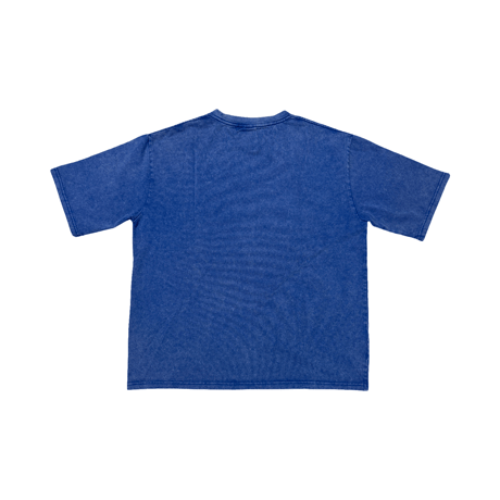 madeffect ブルーピグメント染めTee