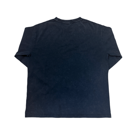 madeffect vintage wash ロンT ブラック