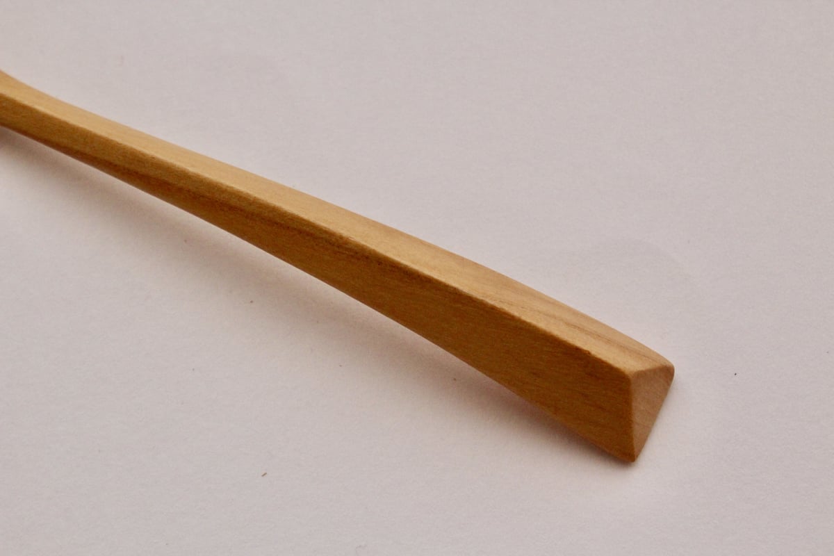 三角柄のスプーン(大)/フォーク(大)】 ミャンマー産 ツゲ使用 | HOME