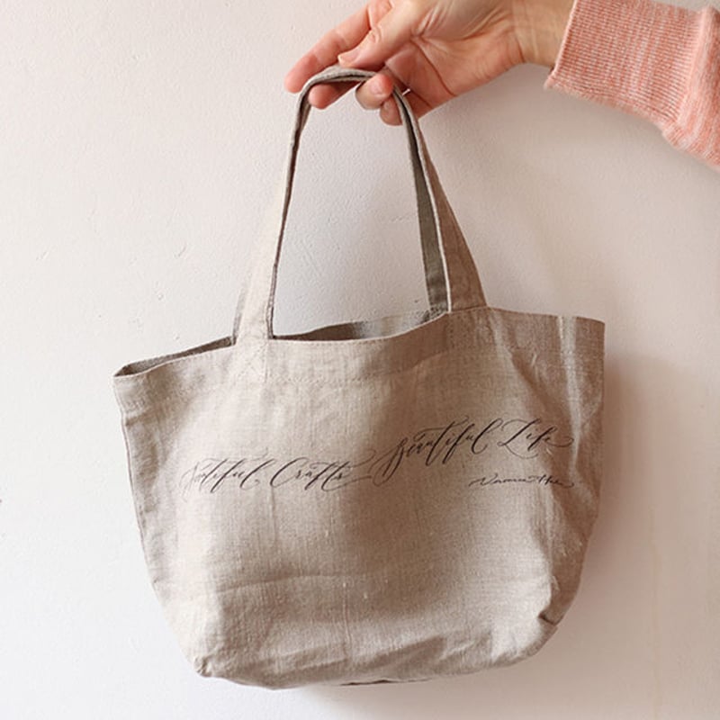 ヴェロニカ・ハリム × fog line work 】リネントートバッグ | つくりら