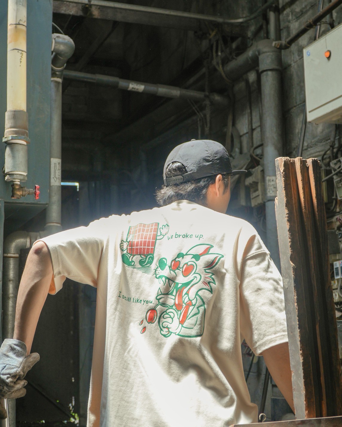 ゆみゆゆ様　シャツ 源湯】ウルフTシャツ | ゆとなみ商店