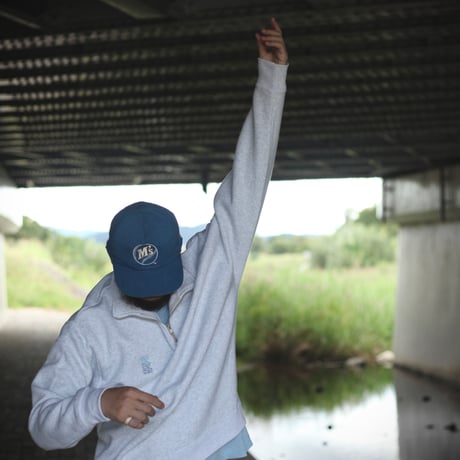 【鴨川湯】Half Zip Sweat