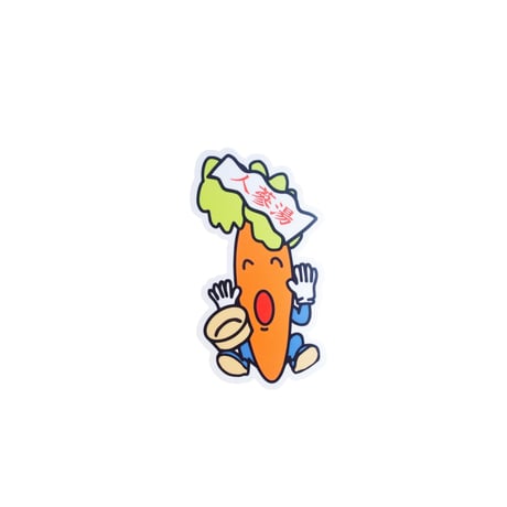 【人蔘湯】にんキャラステッカー