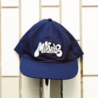 【みやの湯】MIYANO湯 3Dロゴキャップ(バーガンディ/ネイビー)