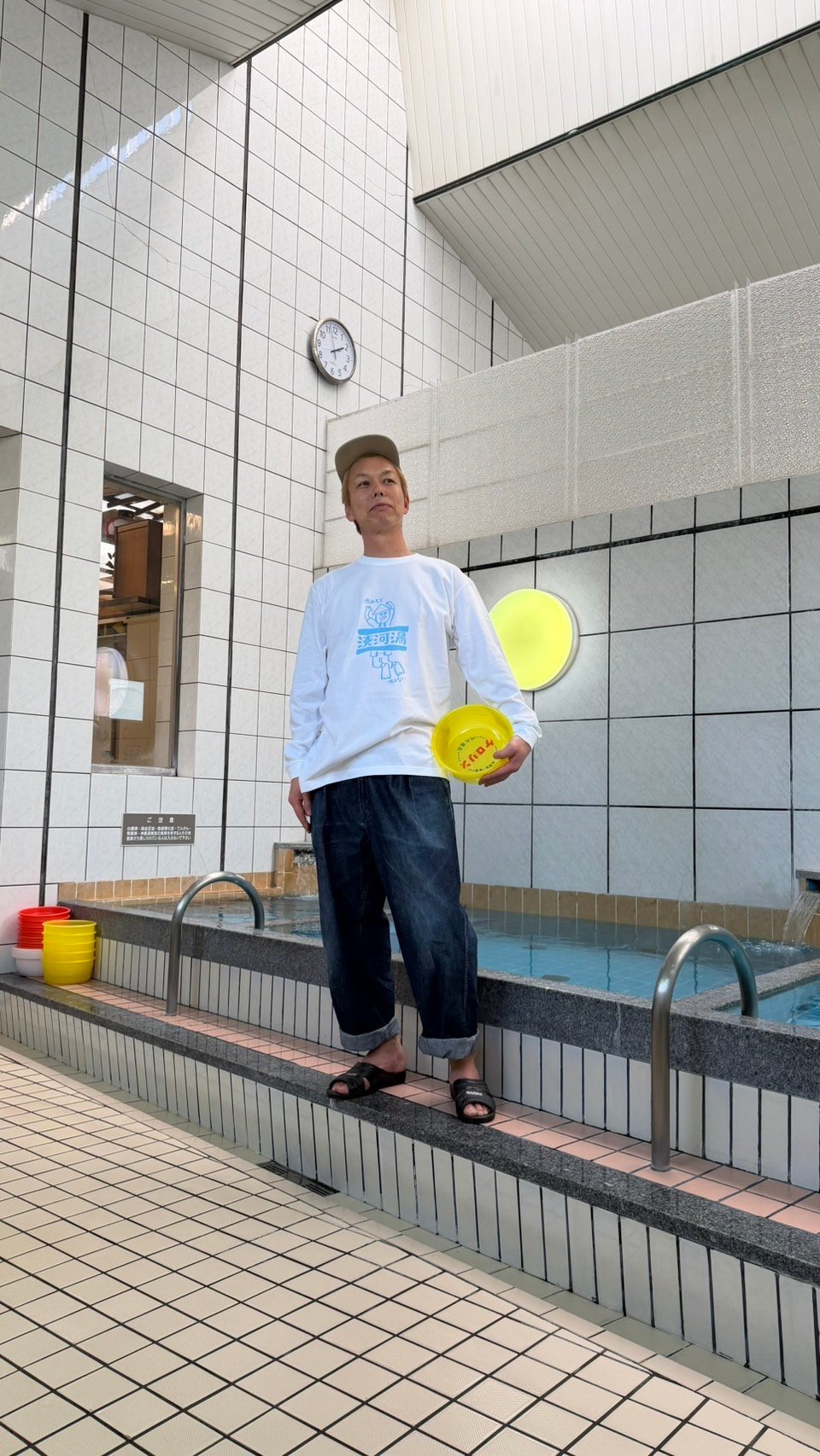 湊河湯】沈みそで沈まないlong sleeve T-shirt | ゆとなみ商店