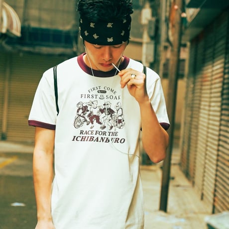【みやの湯】ICHIBANBURO Ringer Tee