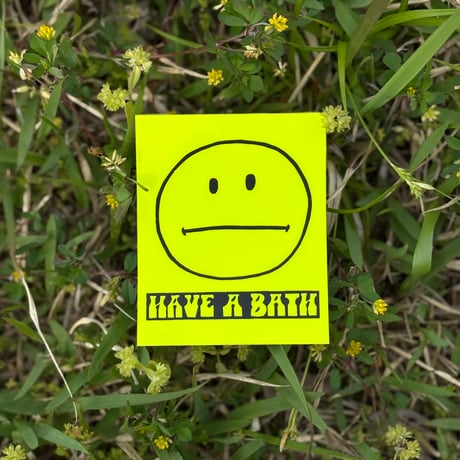 【鴨川湯】HAVE A BATH ステッカー