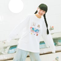 【パール温泉】みんなでお風呂！パール温泉ロンT