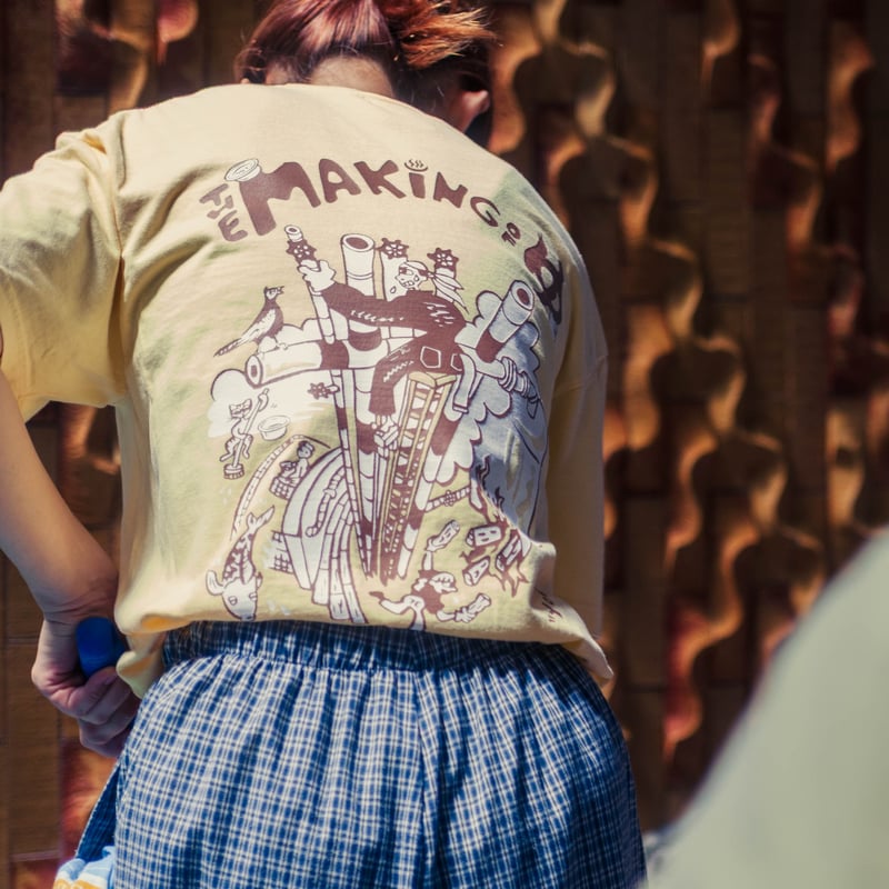 源湯】「THE MAKING OF ゆ」Tシャツ | ゆとなみ商店