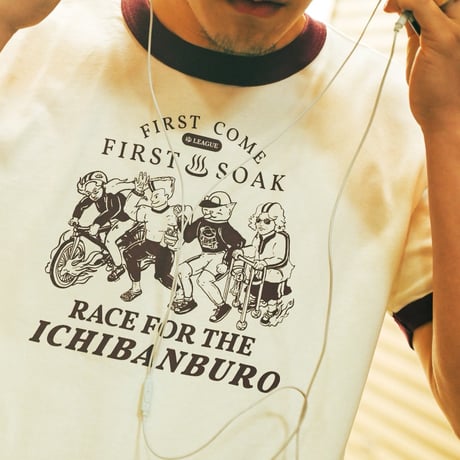 【みやの湯】ICHIBANBURO Ringer Tee