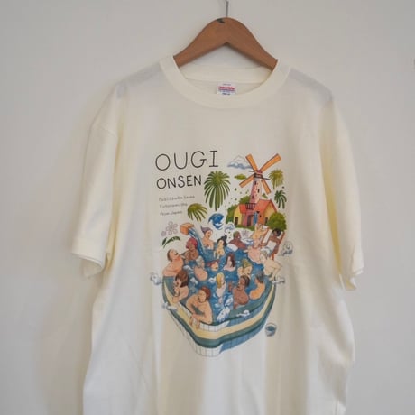 【扇温泉】BATH MAKES YOU HAPPY Tシャツ