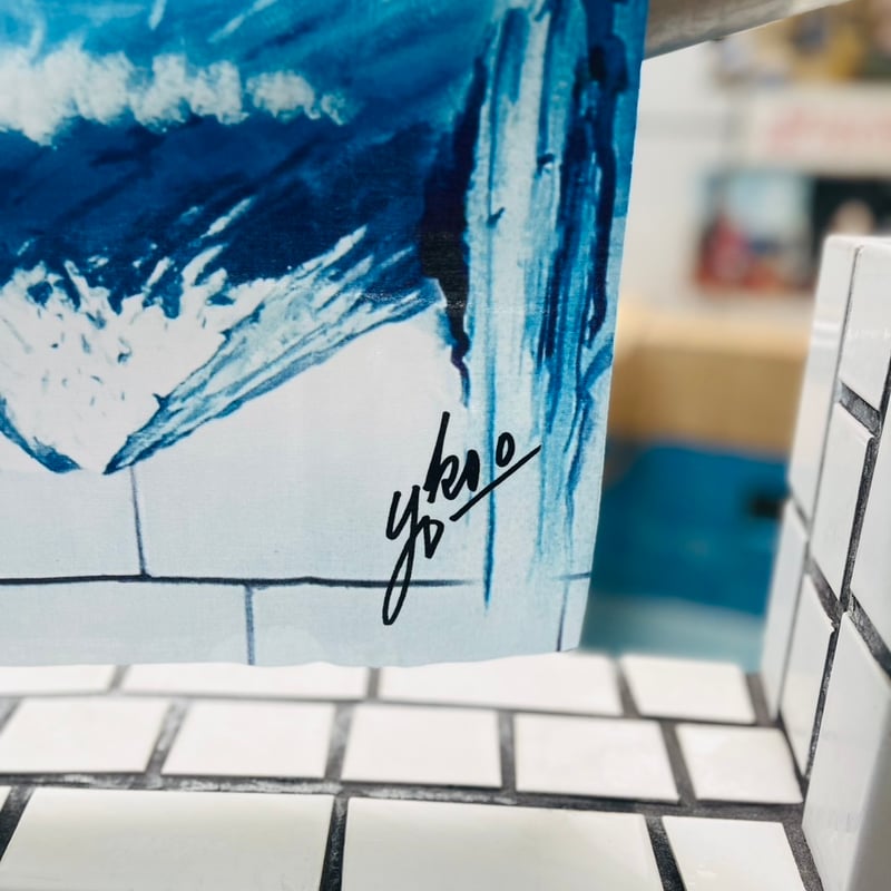 湊河湯】横尾忠則 × 湊河湯手ぬぐい | ゆとなみ商店