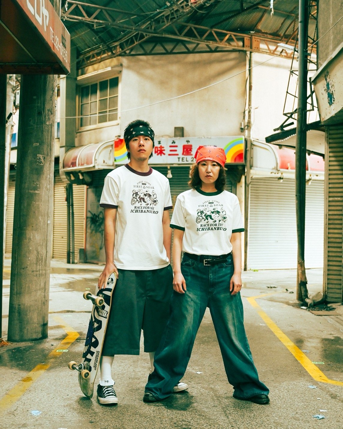 みやの湯】ICHIBANBURO Ringer Tee | ゆとなみ商店