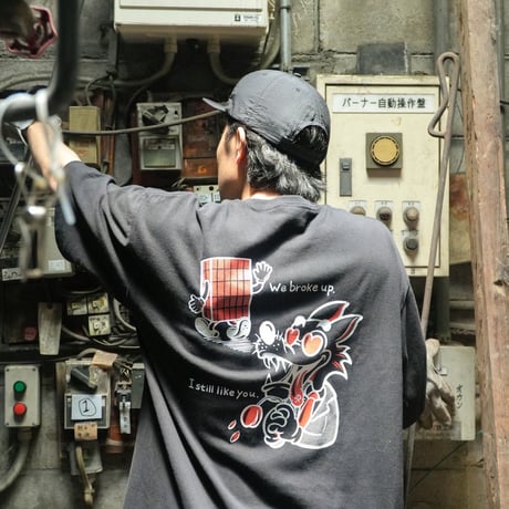 【源湯】ウルフTシャツ