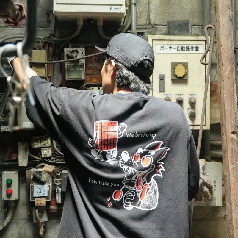 源湯】ウルフTシャツ | ゆとなみ商店
