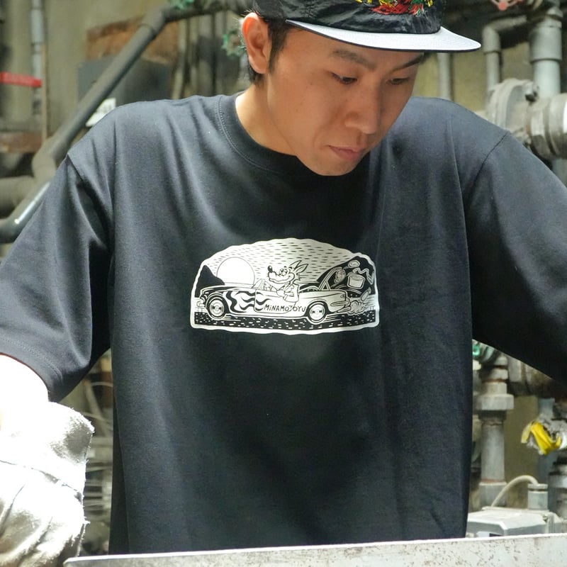 源湯】ウルフTシャツ | ゆとなみ商店