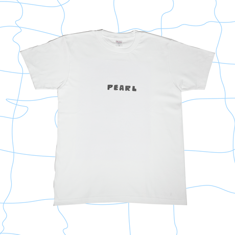 【パール温泉】ステンドグラスTシャツ《ホワイト》
