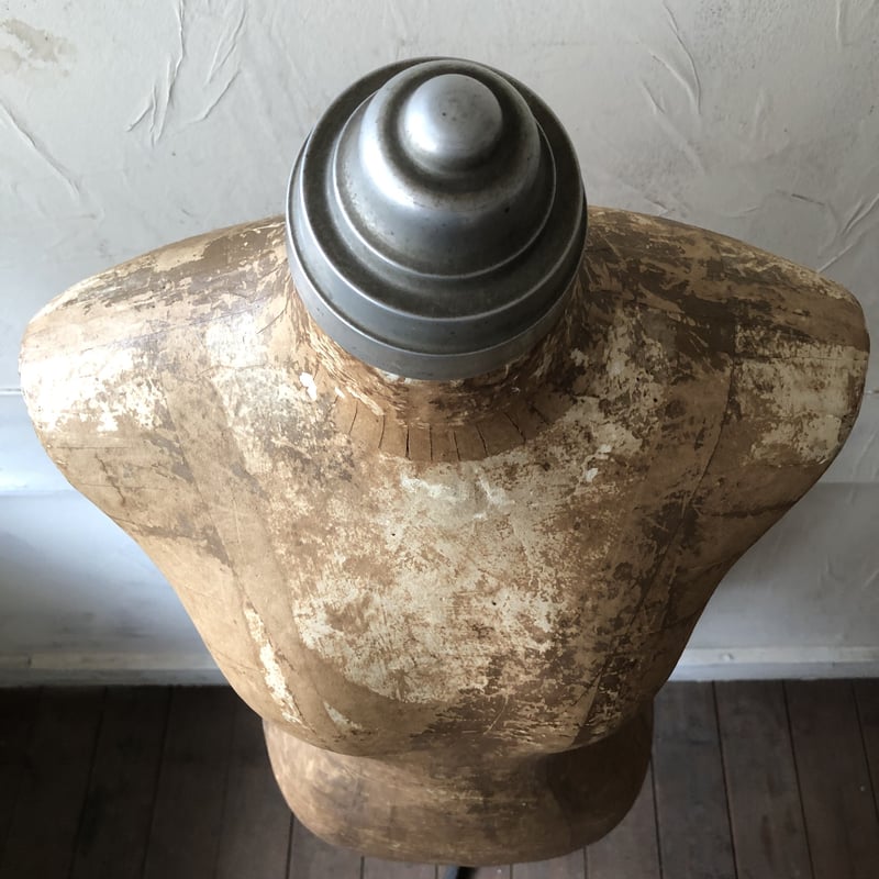 超レア◆重厚な存在感×独特の雰囲気感漂う1点物◆アメリカ製アンティークトルソー◆ 重厚感あるミルク缶