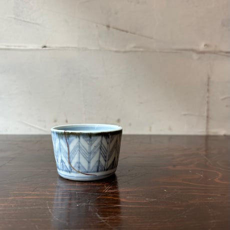 古陶磁骨董小皿金継ぎ金直し5枚