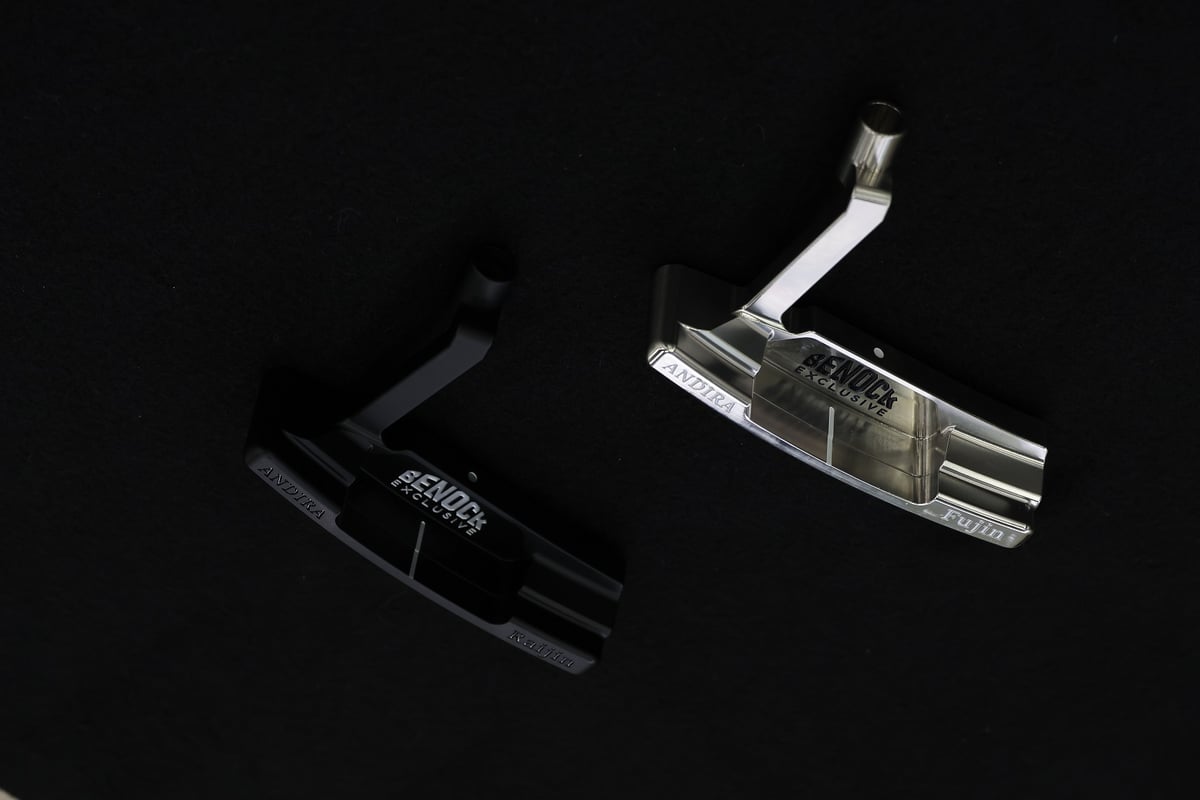 BENOCK EXCLUSIVELINE PUTTER【ANDIRA 風神】(表面生削り仕様) BENOCK EXCLUSIVELINE PUTTER【ANDIRA 風神】(表面生削り仕様)