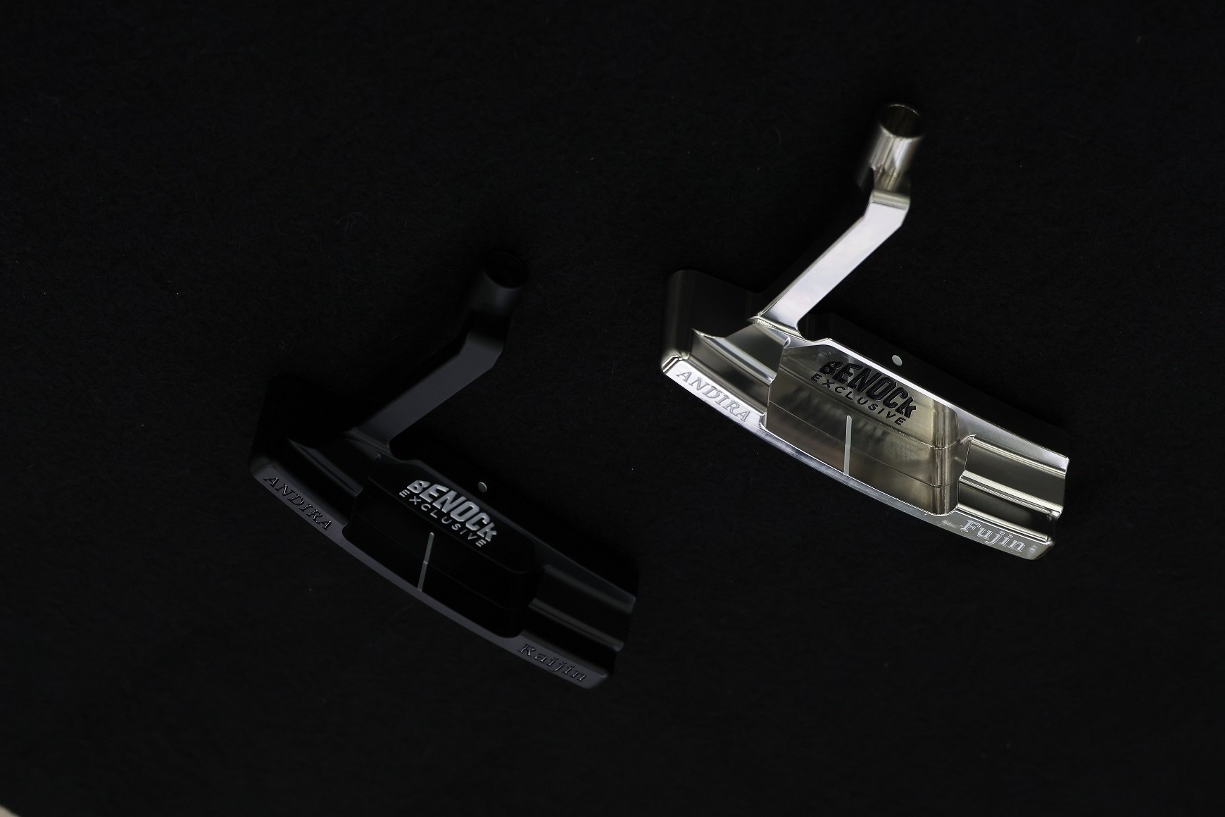 BENOCK パター　33inch オーダー品 BENOCK EXCLUSIVELINE PUTTER【ANDIRA 風神】（表面生削り仕様）